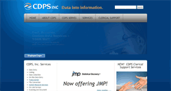 Desktop Screenshot of cdpsinc.com