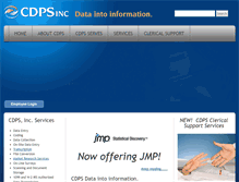 Tablet Screenshot of cdpsinc.com